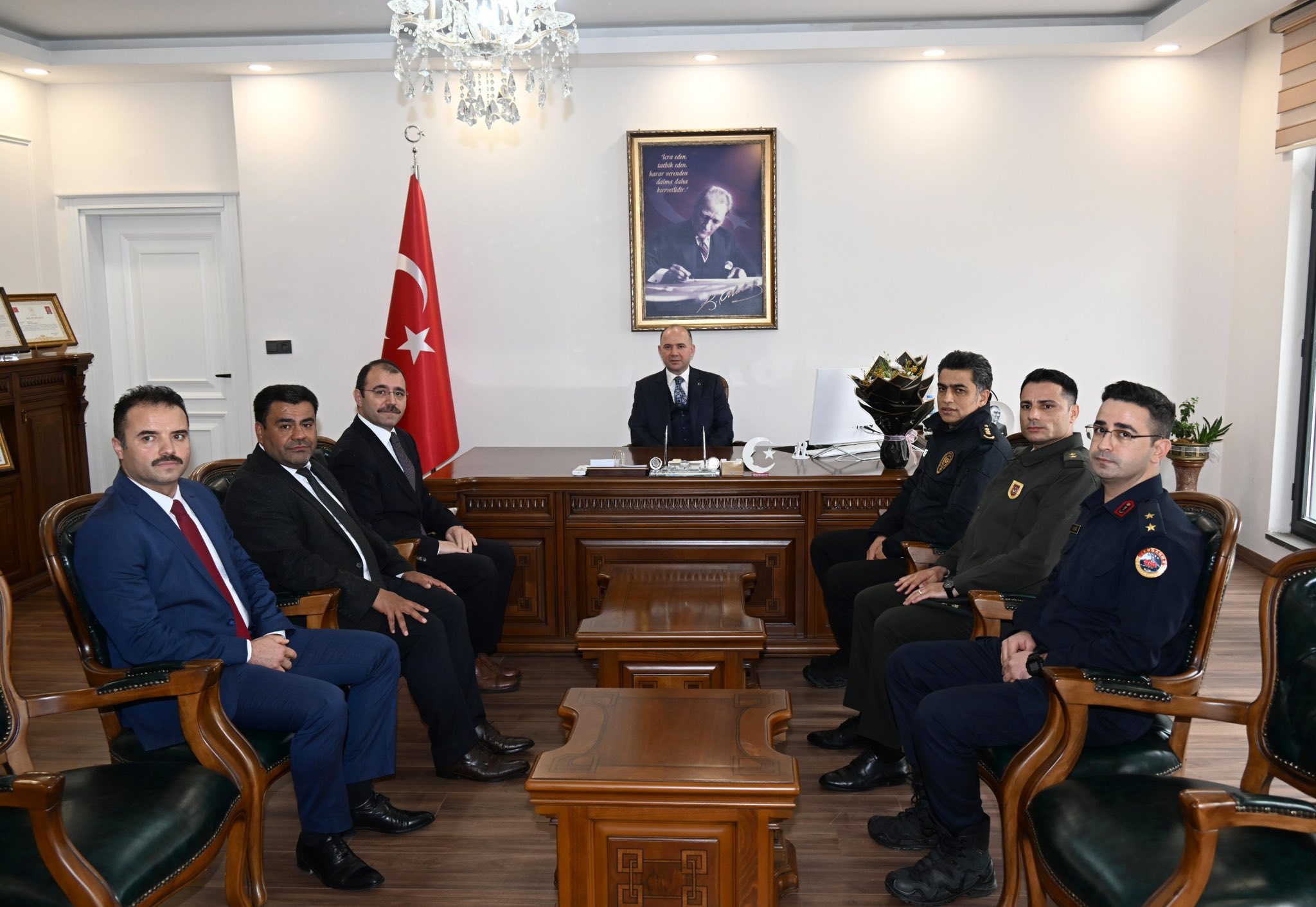 Vali Serdengeçti’den Kadirli Kaymakamlığına Ziyaret (2)