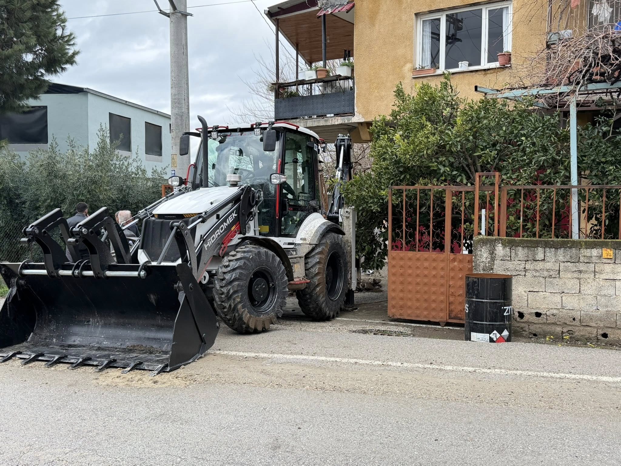 Yarbaşı’da Doğalgaz Servis Hattı Çalışmaları Başladı (1)