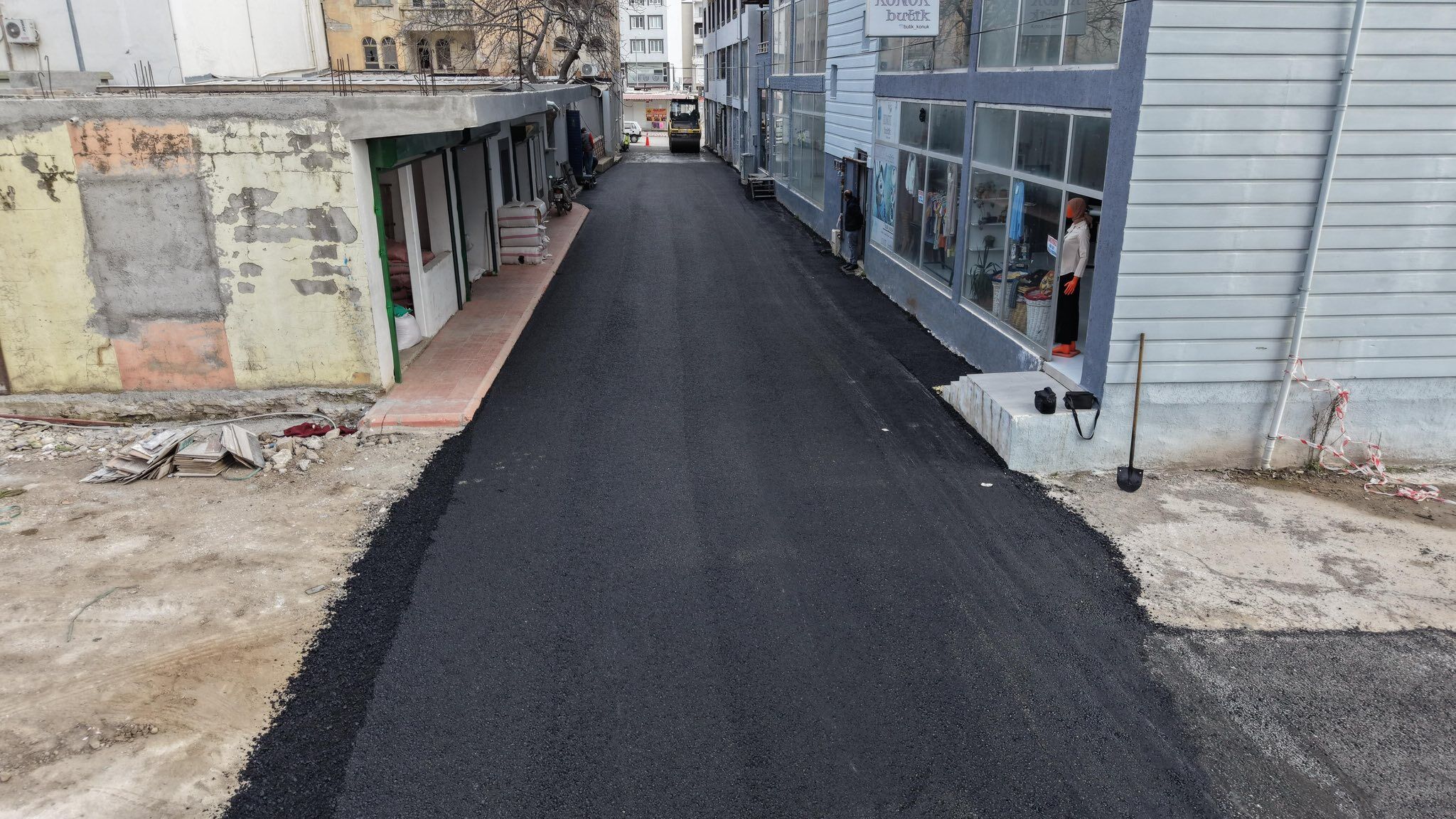 Asfalt Yol Çalışması Bahçe Belediyesi