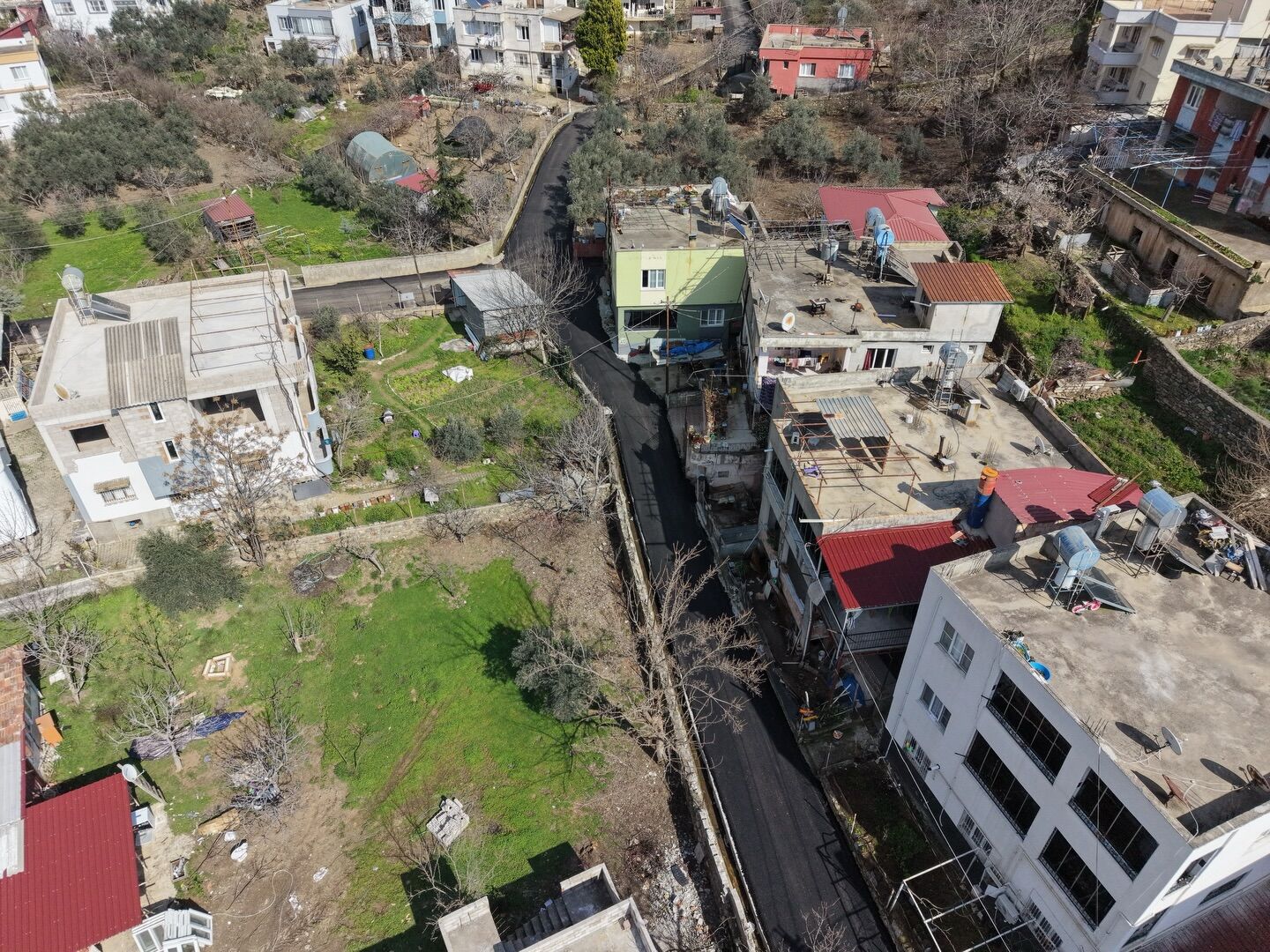 Bahçe Belediyesi’nden İslam Mahallesi’ne Yeni Asfalt (1)