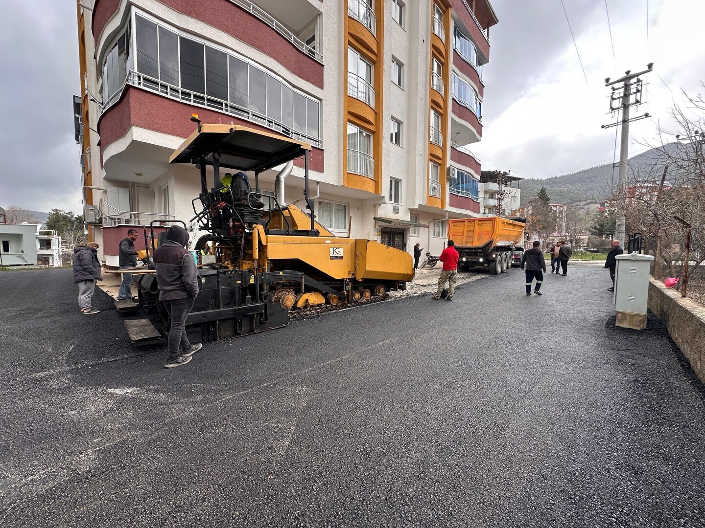 Bahçe Belediyesi’nden İslam Mahallesi’ne Yeni Asfalt (3)