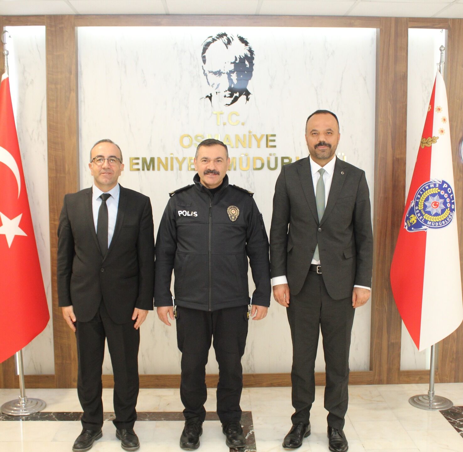 Başhekim Hakkoymaz’dan Emniyet Müdürü Sarıbuva’ya Ziyaret (2)