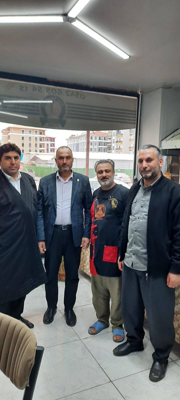 Başkan Aslan’dan İzz Et Döner’e Hayırlı Olsun Ziyareti (1)