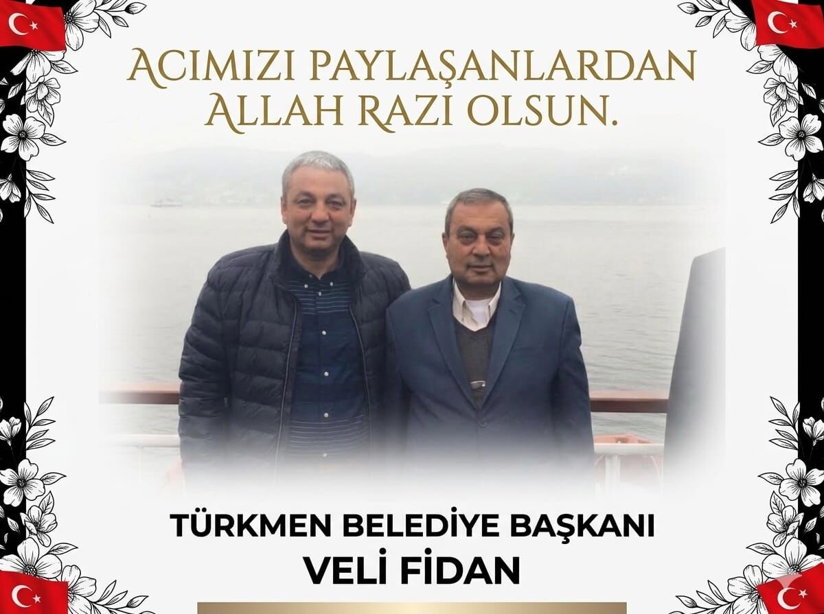 Başkan Veli Fidan’dan Taziye Teşekkürü