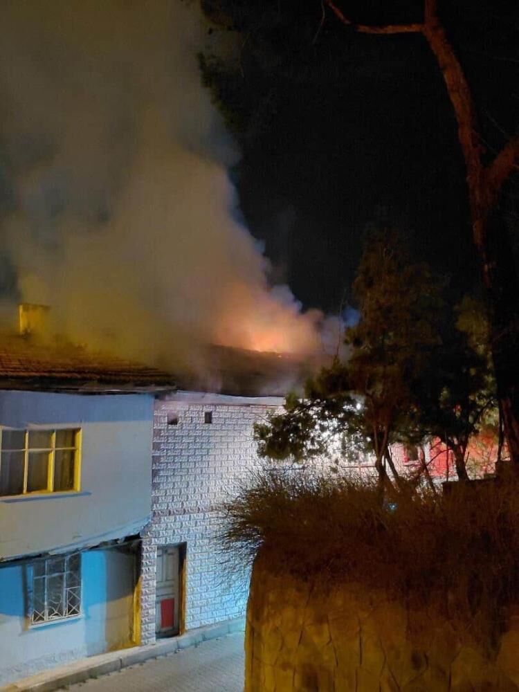 Çankırı’da Yangın 2 Kişi Hayatını Kaybetti (2)