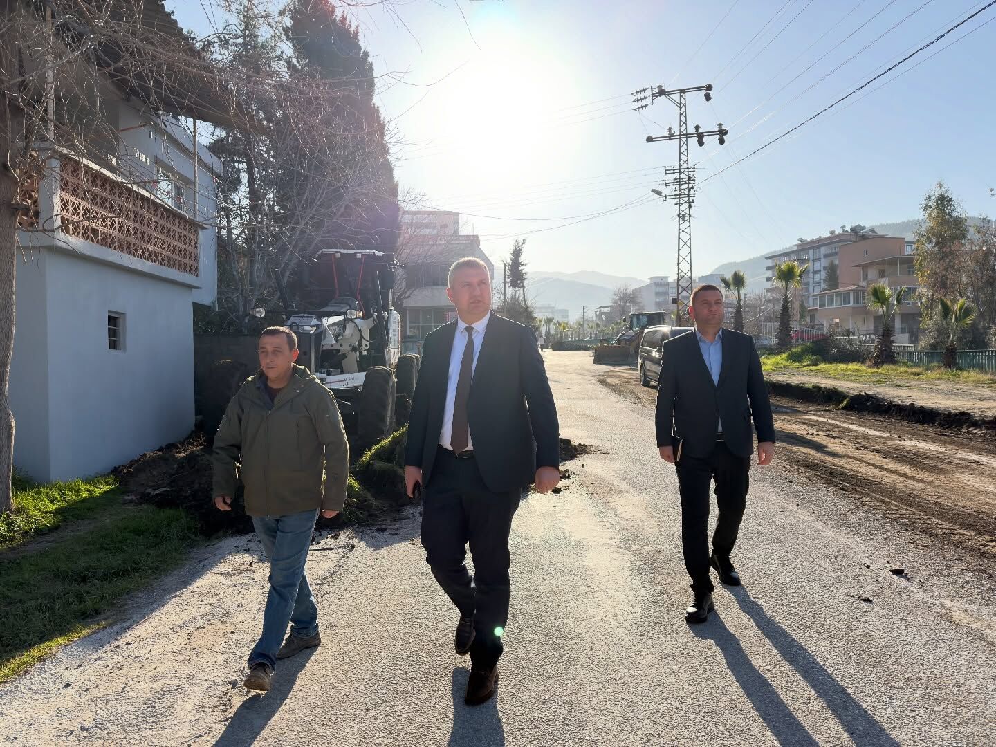 Düziçi’nde Şehit Ali Rıza Şehitoğlu Caddesi Yenileniyor (3)