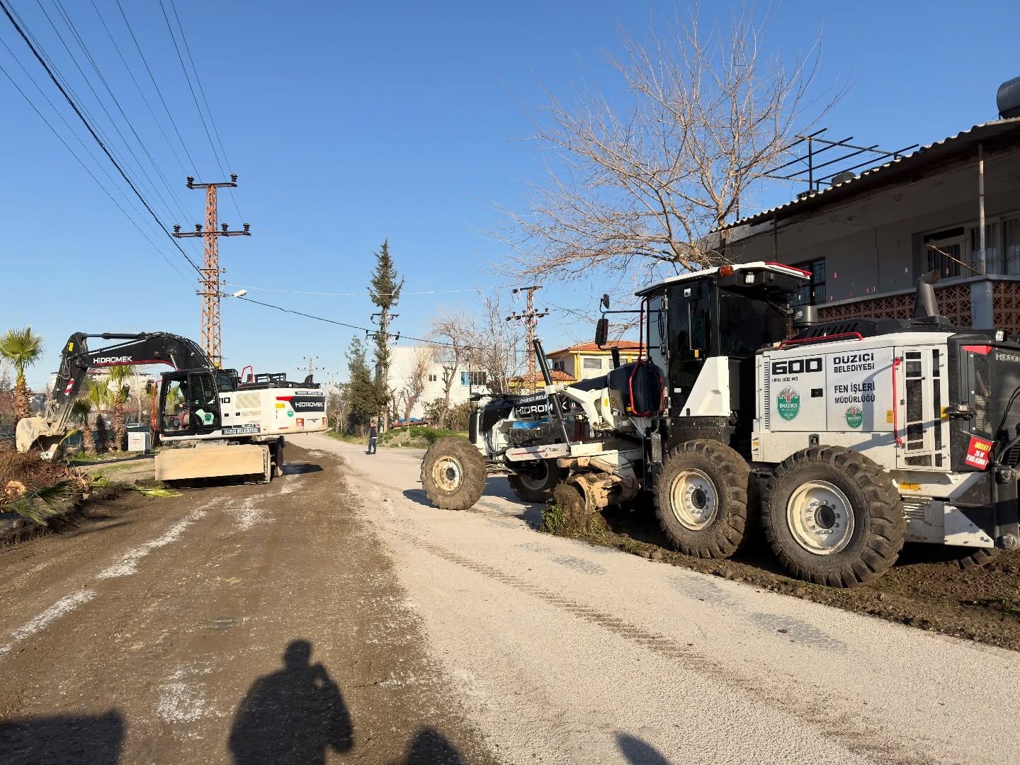 Düziçi’nde Şehit Ali Rıza Şehitoğlu Caddesi Yenileniyor (4)