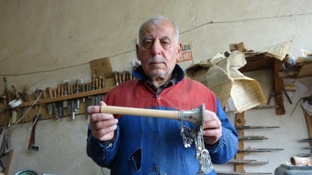 Gaziantep’in Son Zurna Ustası 55 Yıldır Üretiyor (2)-1