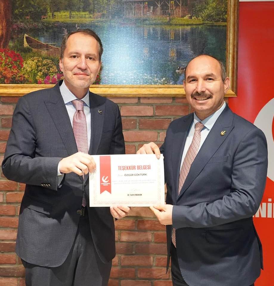 Göktürk Yrp Merkez İlçe Başkanlığına Atandı (1)