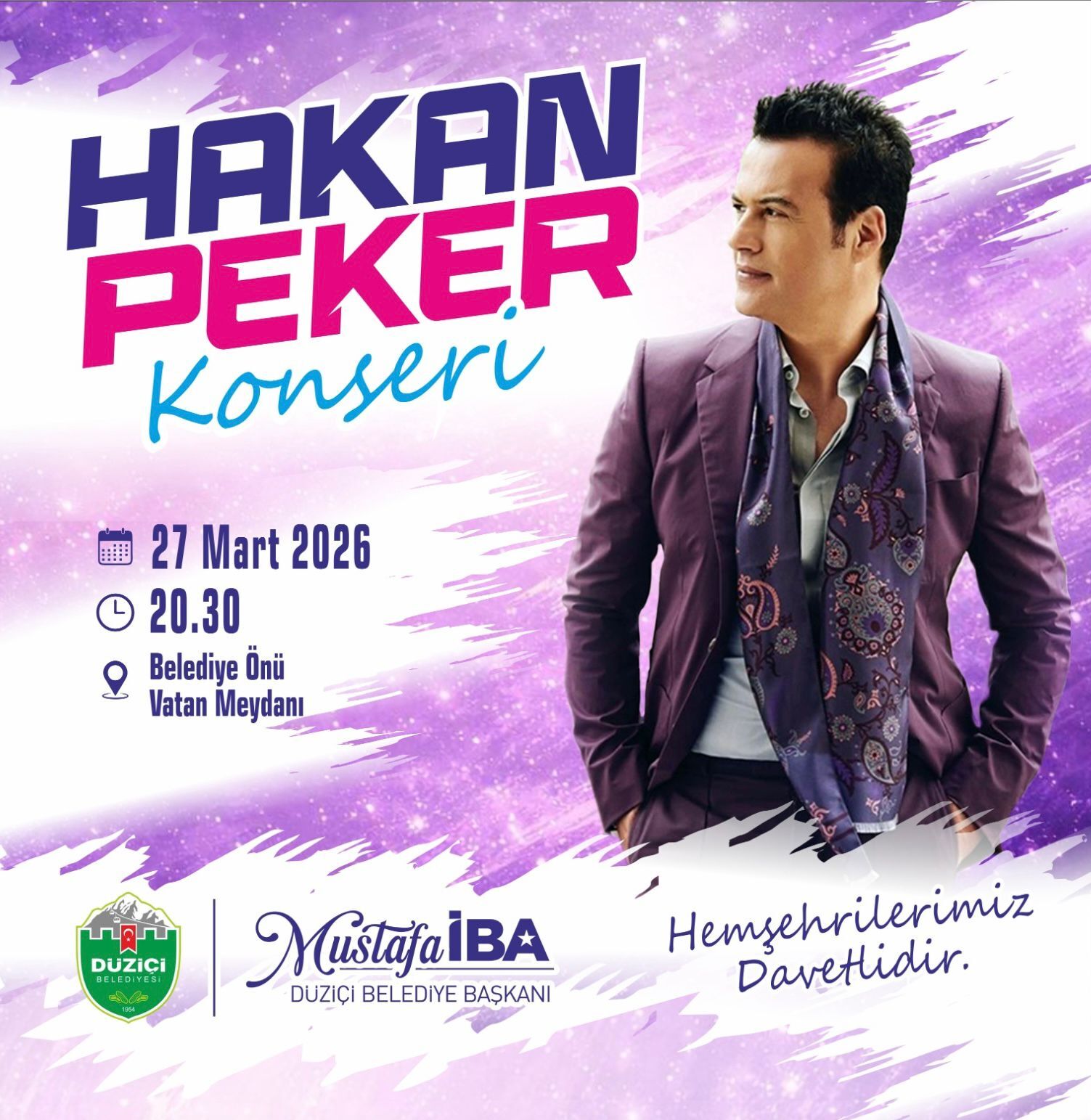 Hakan Peker Düziçi’nde Sahne Alacak 2