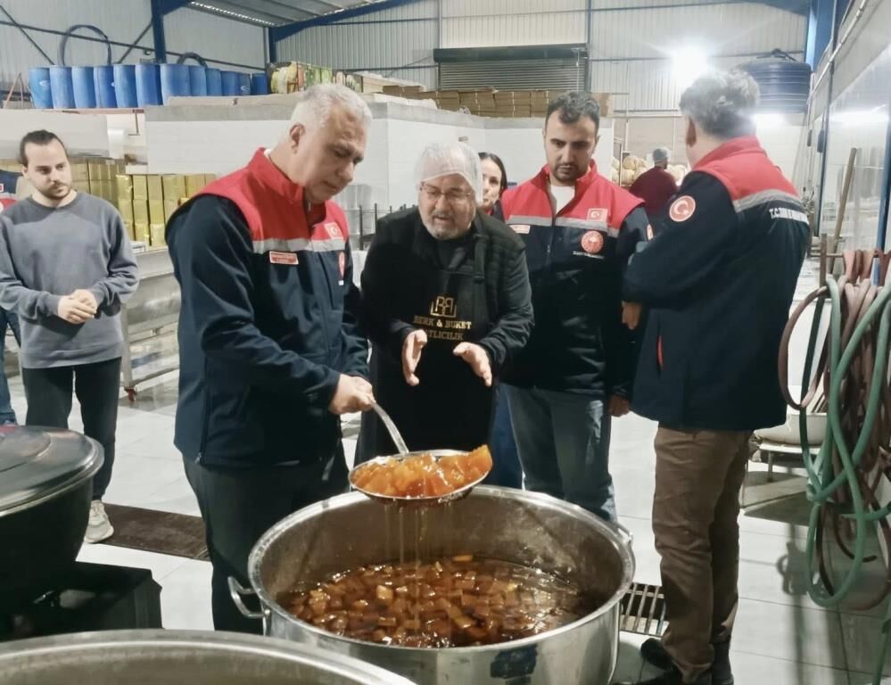 Hatay’da Kabak Tatlısı Denetimi Yapıldı (2)