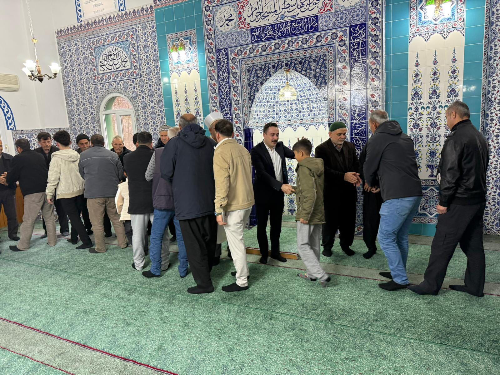 Kaymakam Bütüner Hasanbeyli’de Bayramlaştı (5)