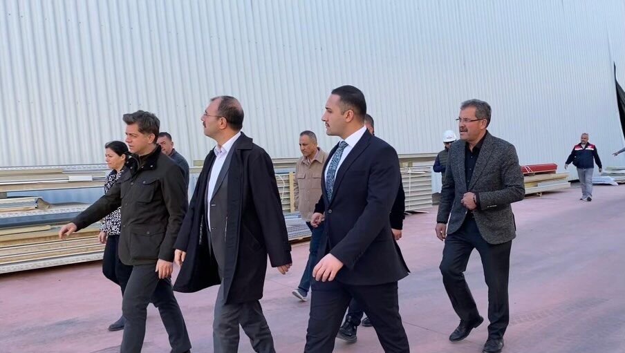 Kaymakam Dolu, Şenpiliç Fabrikasını Yerinde İnceledi (1)