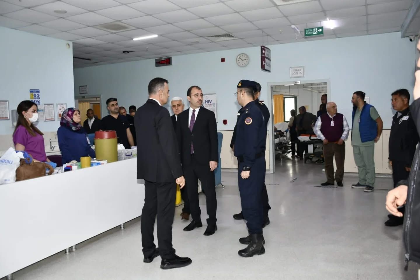 Kaymakam Dolu’dan Hastaneye Bayram Ziyareti (4)