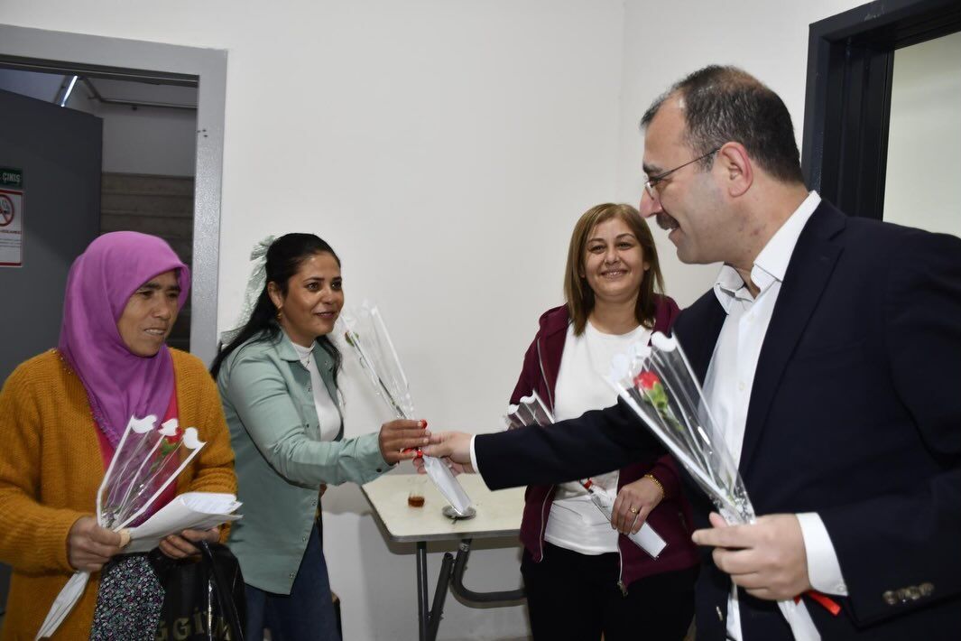 Kaymakam Dolu’dan Kadın Personele Ziyaret (4)