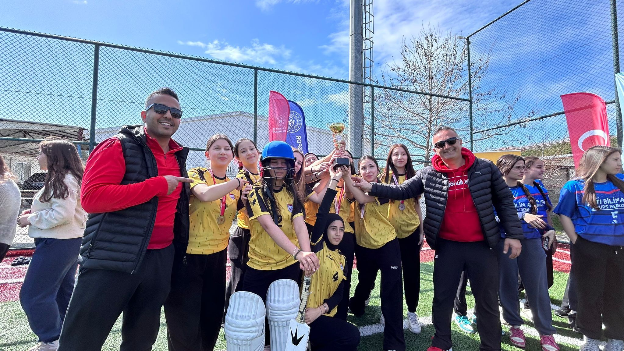 Okul Sporları Kriket Genç Kızlar Osmaniye Seçmesi Tamamlandı (5)