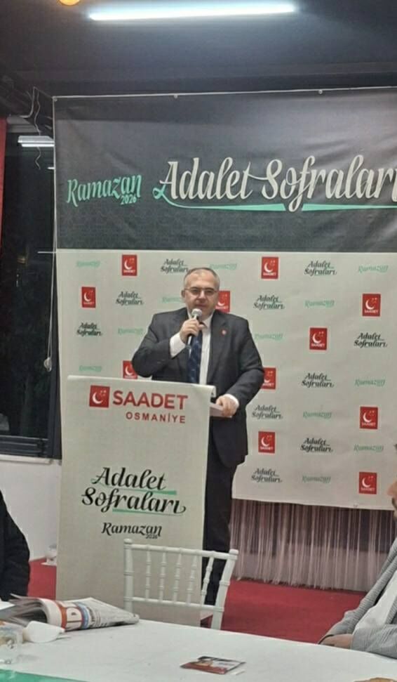 Osmaniye’de Adalet Sofrası İftarııı