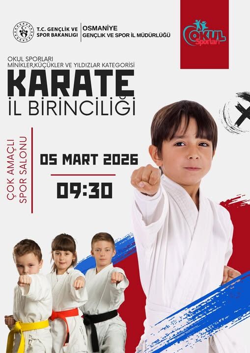 Osmaniye’de Karate Heyecanı