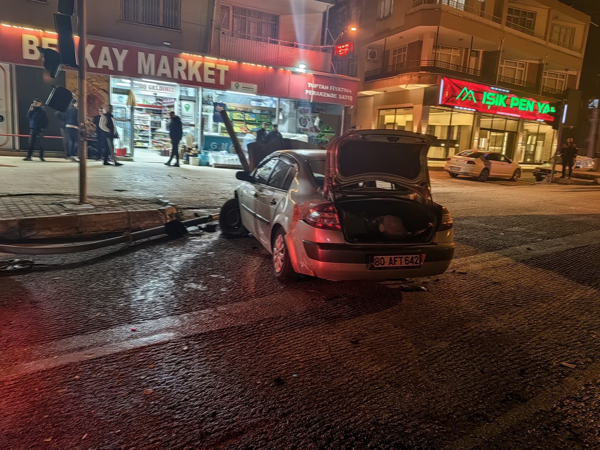 Osmaniye’de Trafik Kazası 2 Yaralı (3)