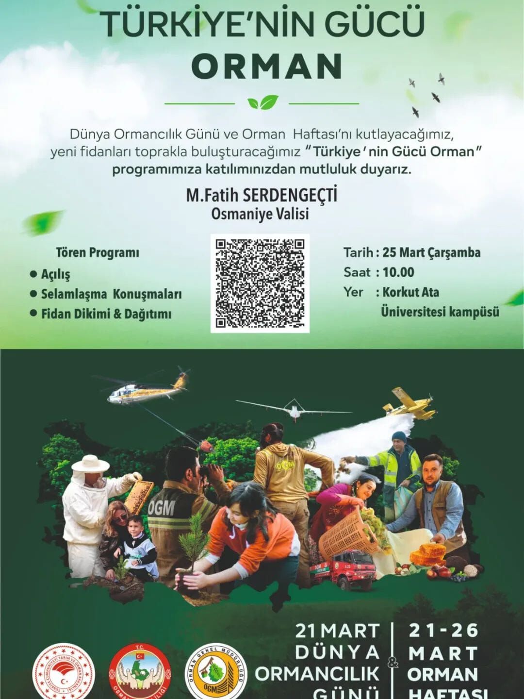 Osmaniye’de Yeşil Seferberlik 25 Mart’ta Okü’de Buluşalım (1)