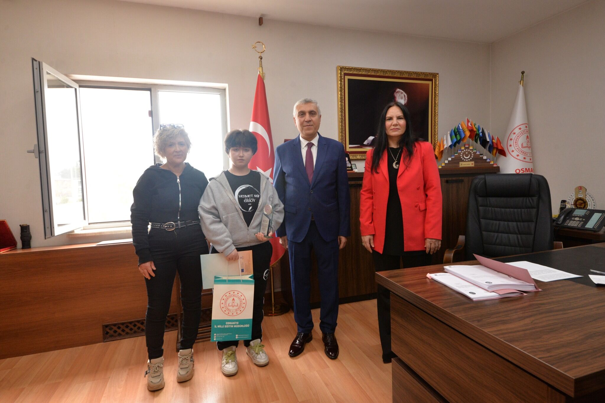 Osmaniye’nin Gurur Tablosu Genç Yeteneklere Aydın Albak’tan Ödül! (1)