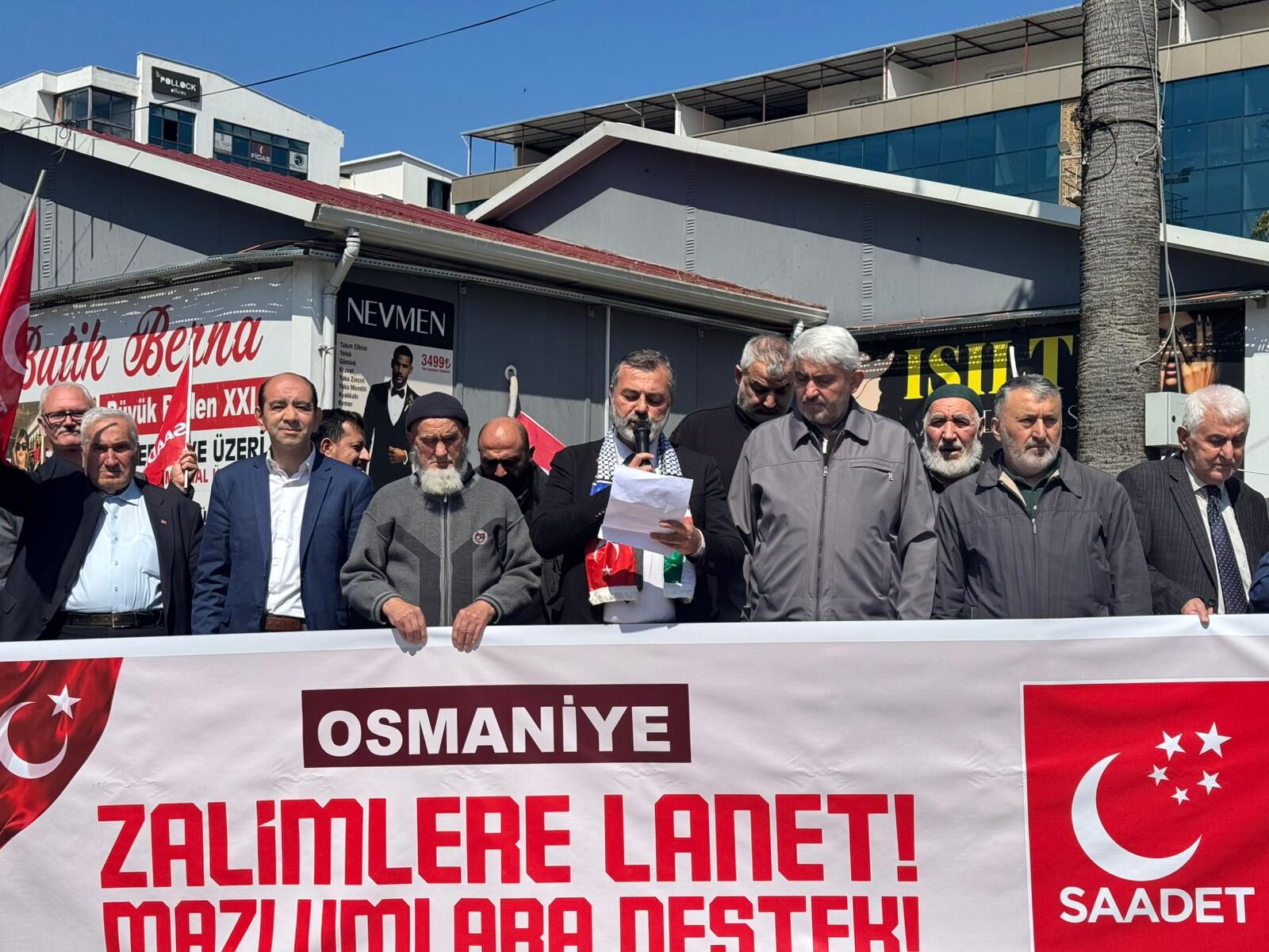 Saadet Partisi İl Başkanı Kılıç Zulme Sessiz Kalmayacağız (2)