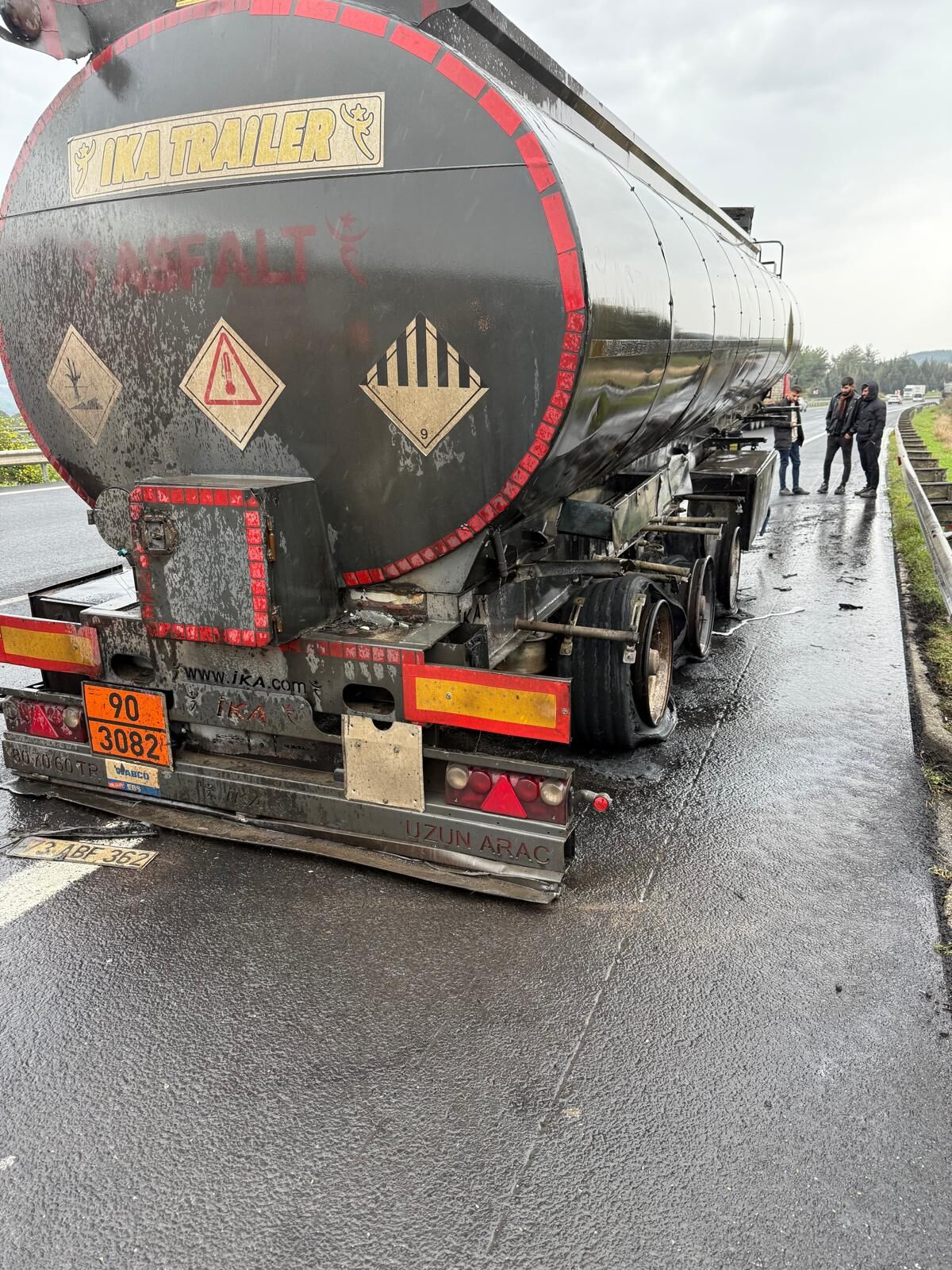 Şekerdere’de Tanker Yangını2