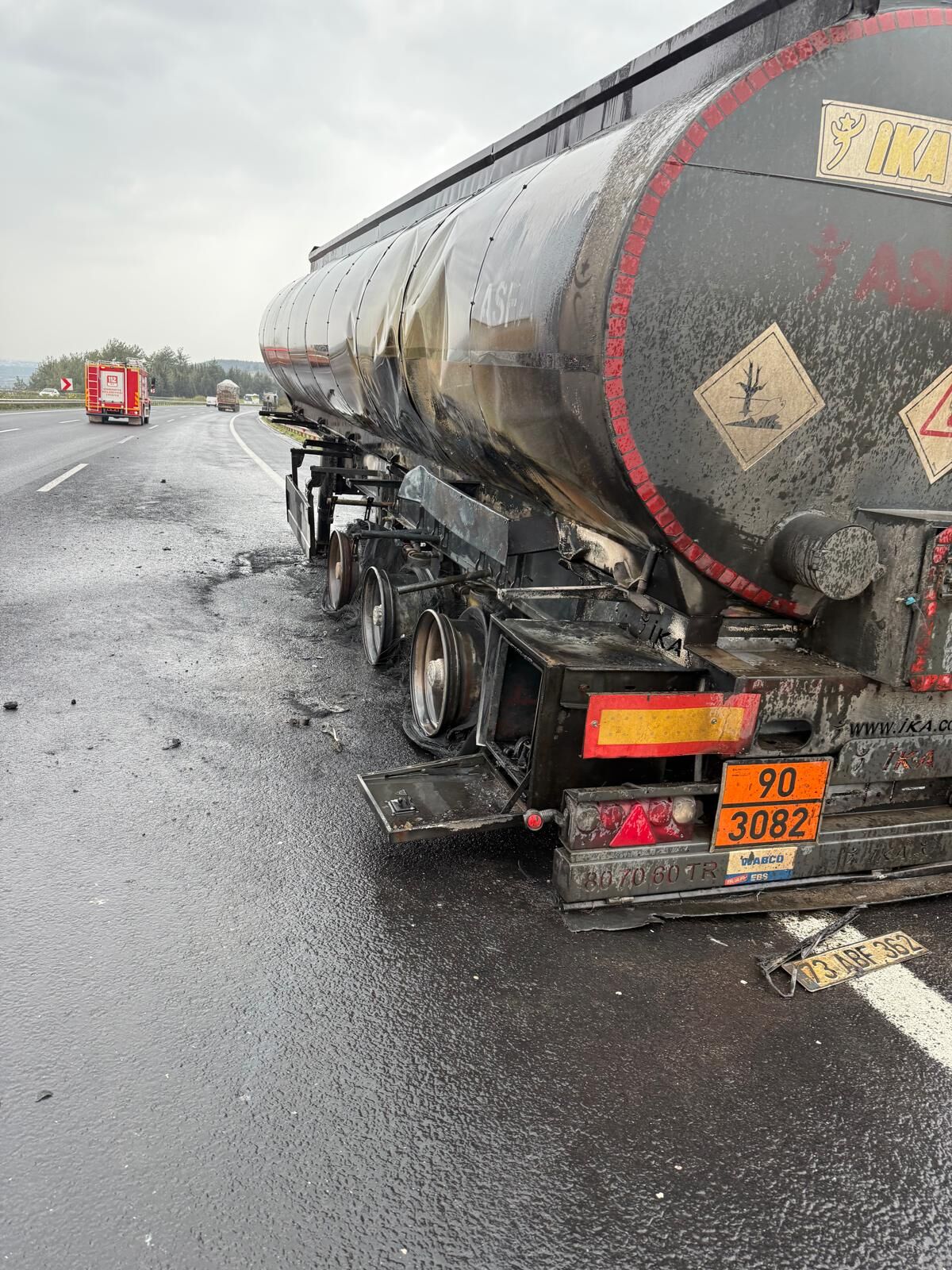 Şekerdere’de Tanker Yangını3