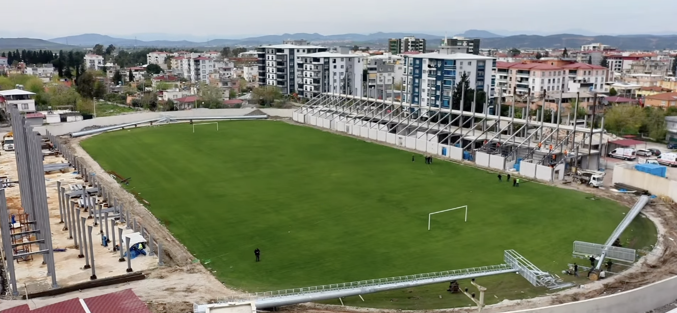 7 Ocak Stadyumu Yükseliyor