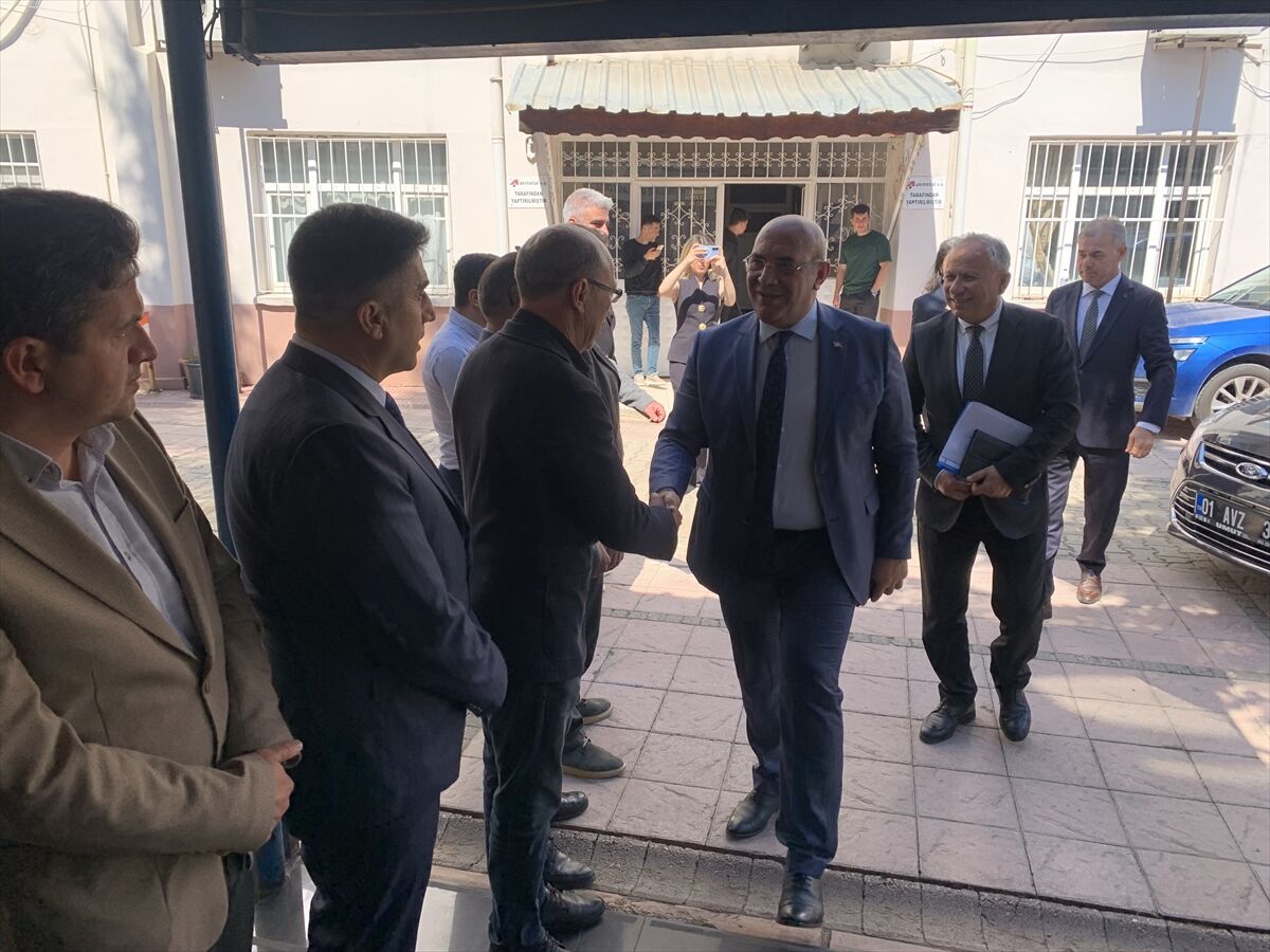 Adana İl Milli Eğitim Müdürü Aras, Aladağ'da Eğitimcilerle Buluştu