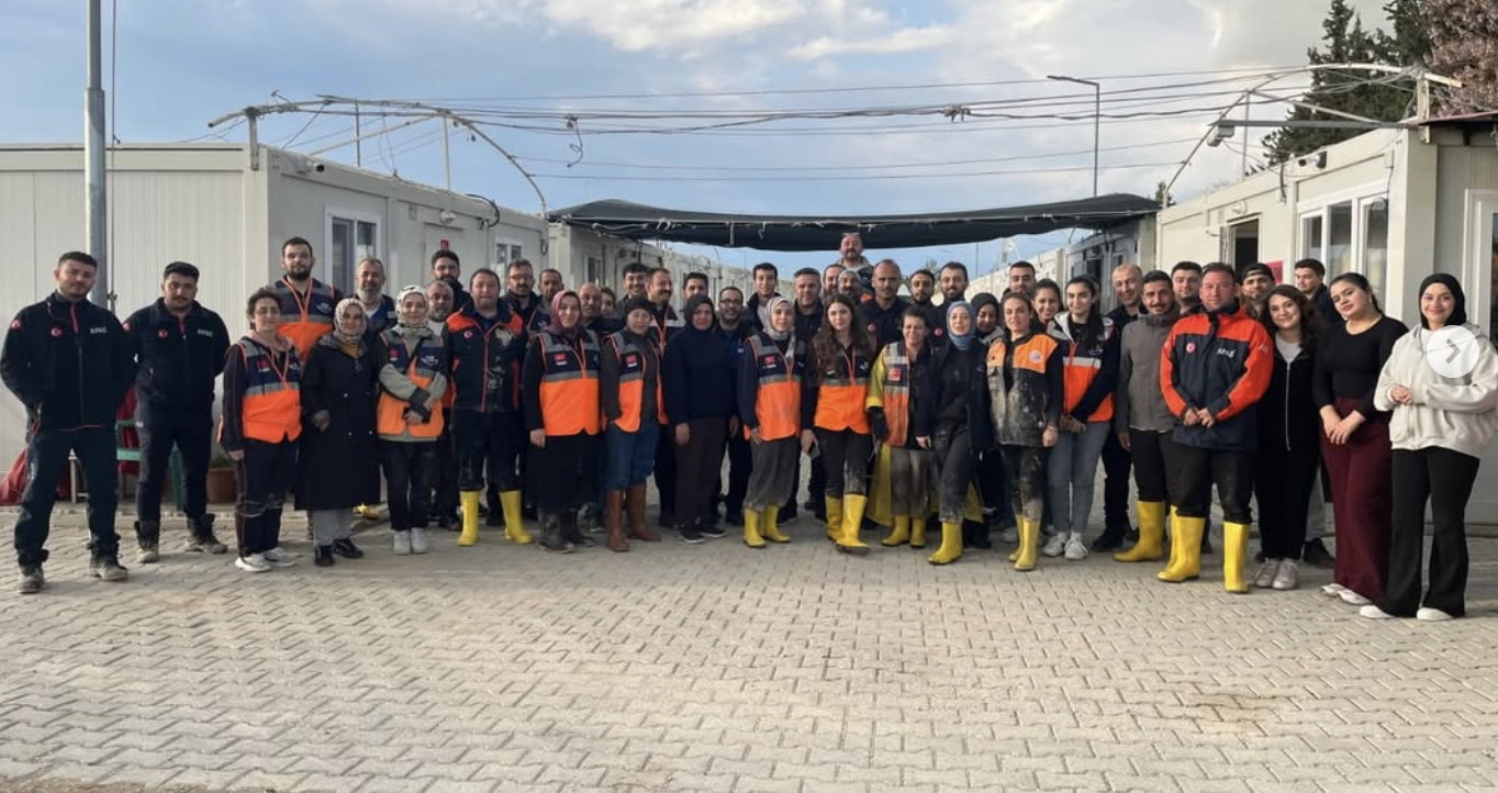 Afad Gönüllüleri Sahaya İndi