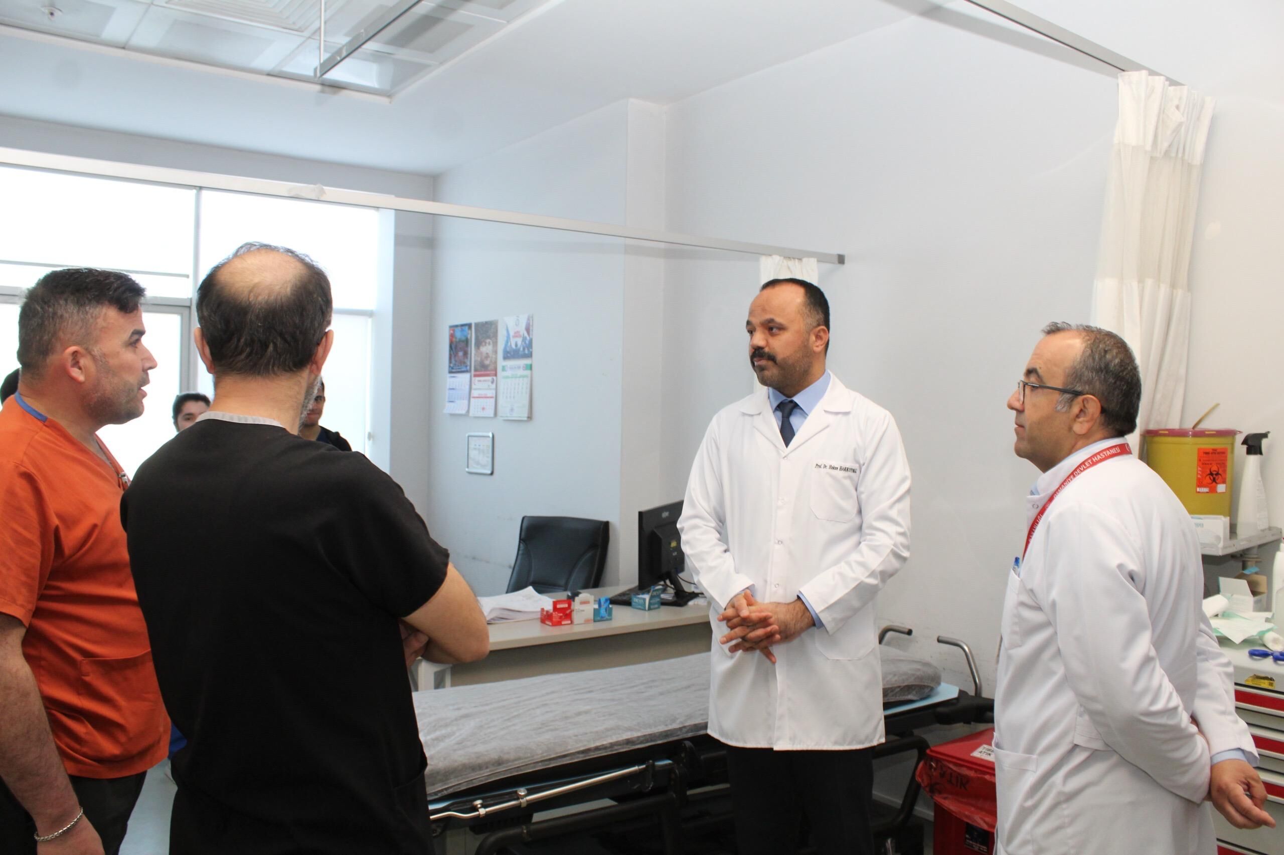 Başhekimden Acil Servis Denetimi1