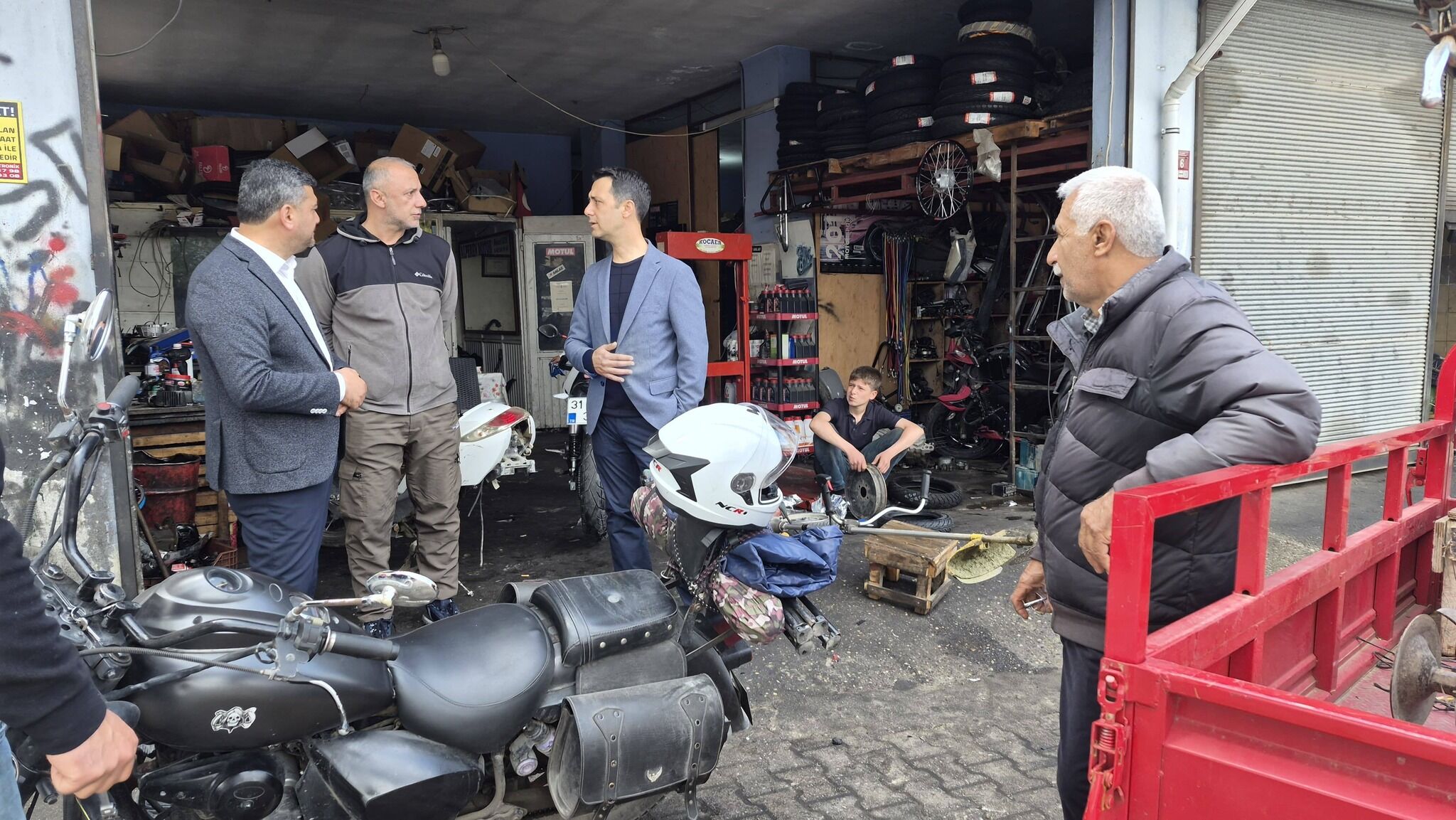 Başkan Elmasoğlu Esnafla Buluştu (1)