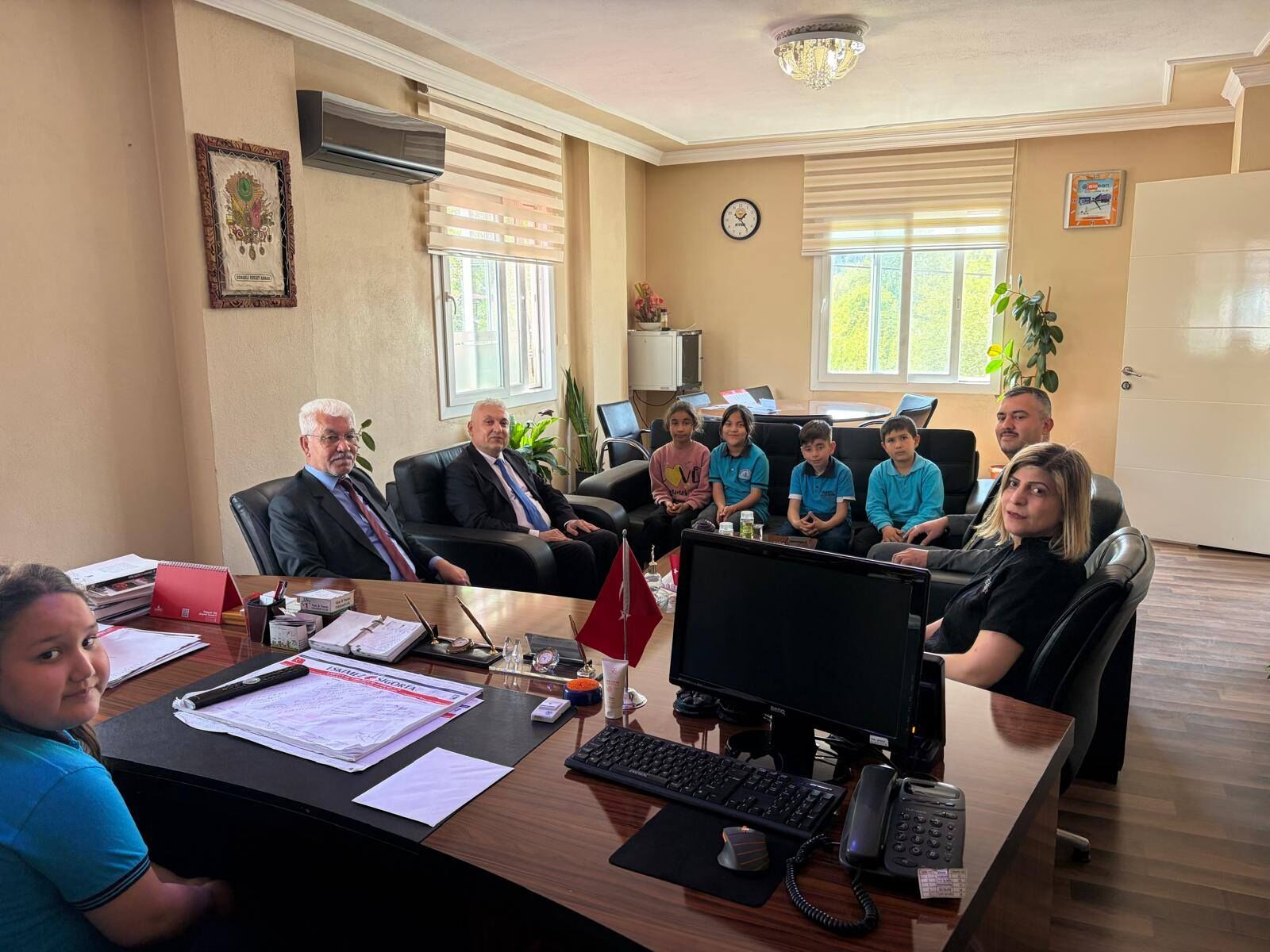 Başkan Seyitoğlu Koltuğu Çocuklara Emanet (2)