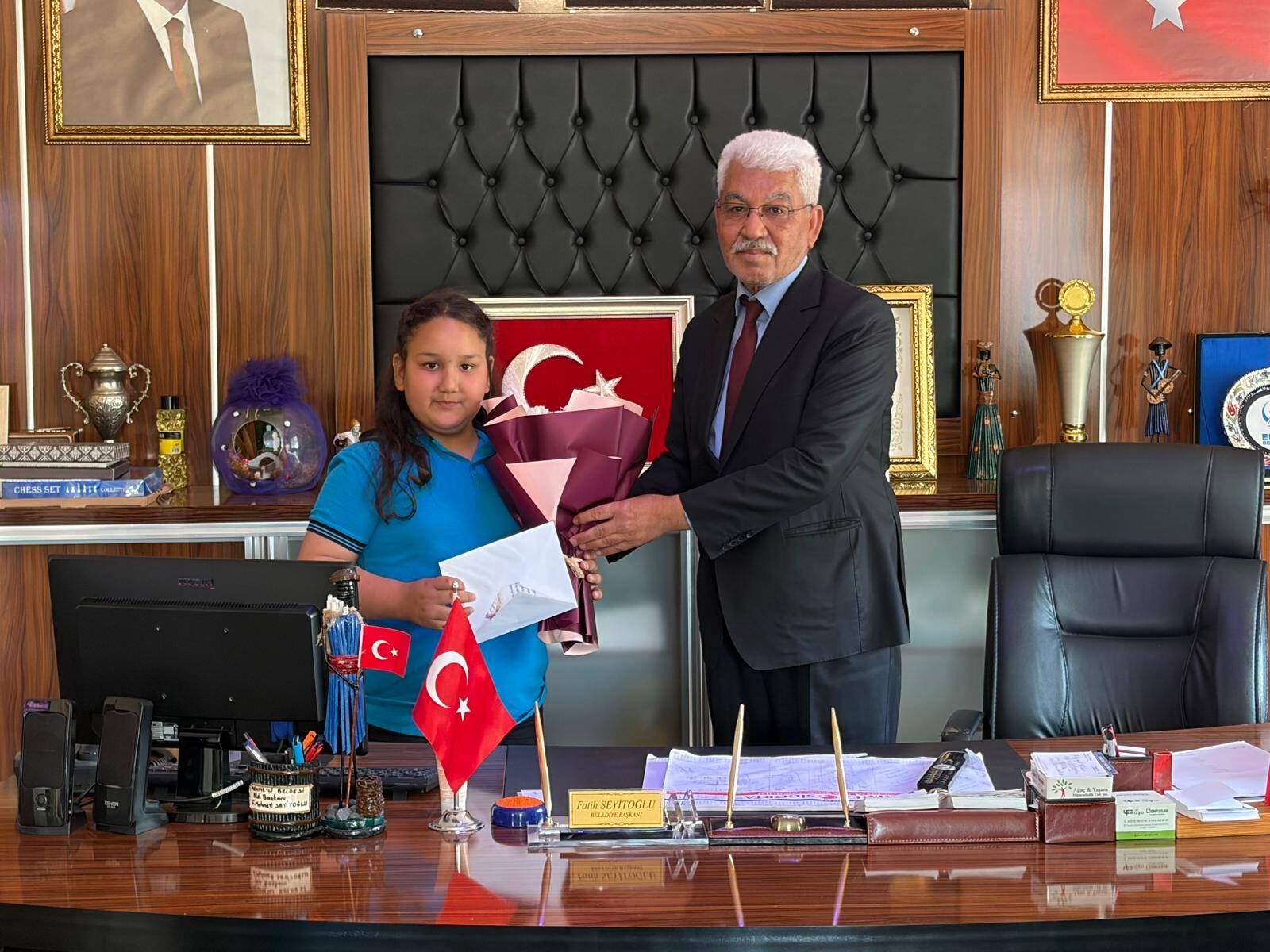 Başkan Seyitoğlu Koltuğu Çocuklara Emanet (4)