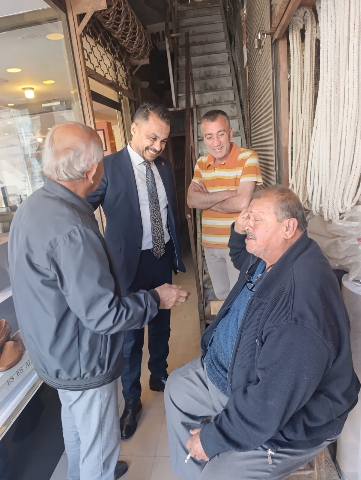 Başkan Yavuzer Esnafla Buluştu (1)