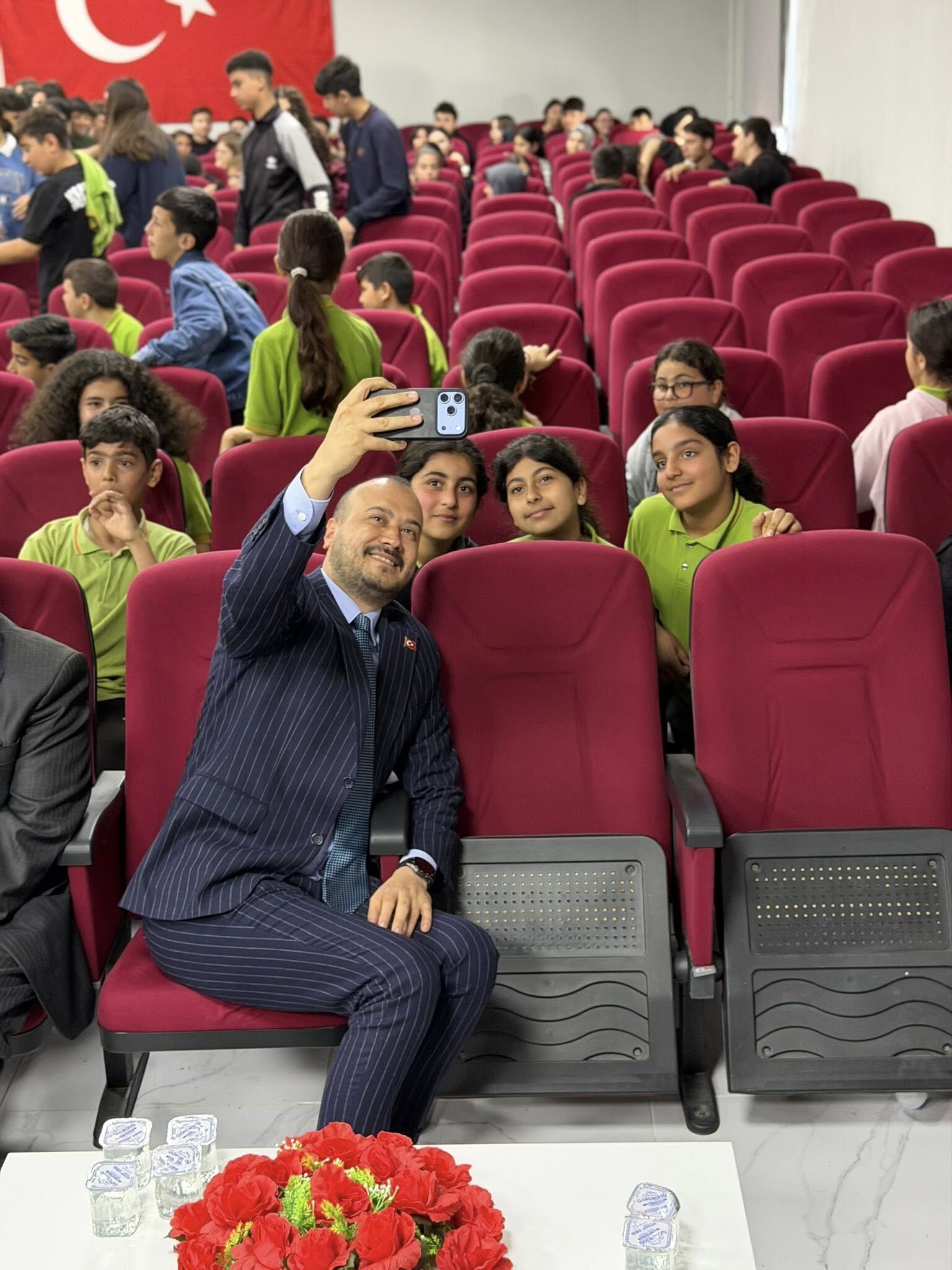 Bestami Yazgan Toprakkale’de Öğrencilerle Buluştu (5)