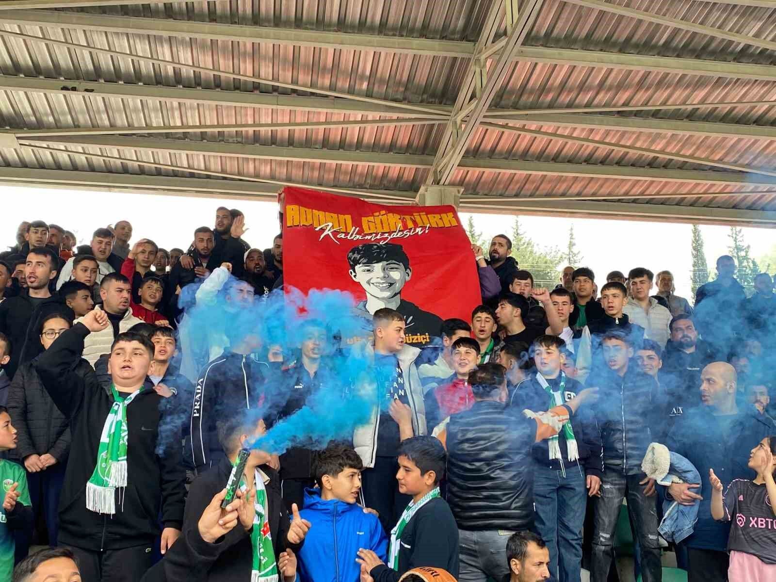 Düziçi’nde Duygusal Maç Adnan Göktürk Yeşil Unutulmadı (1)