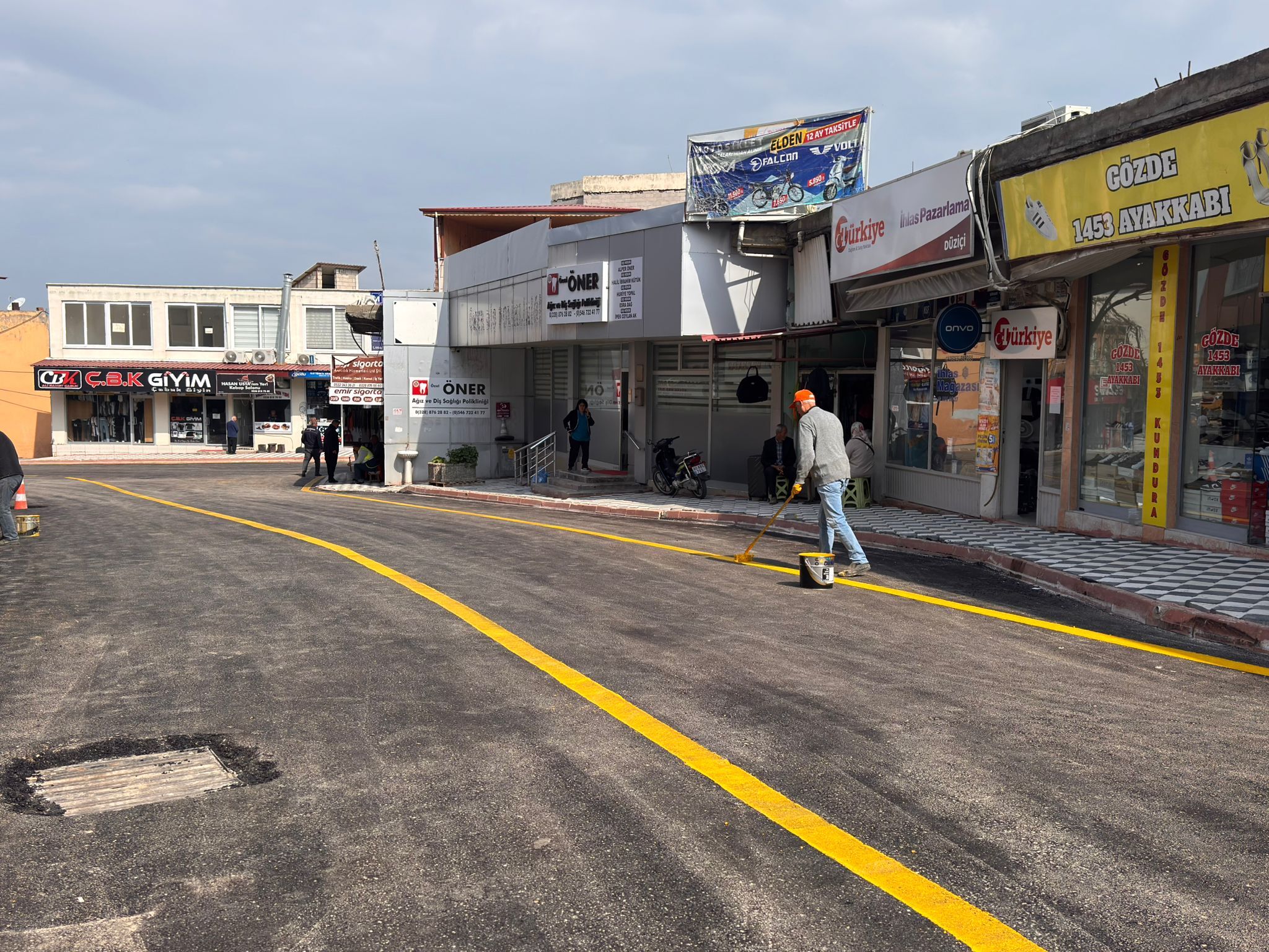 Düziçi’nde Uzunbanı Caddesi Yenilendi (3)