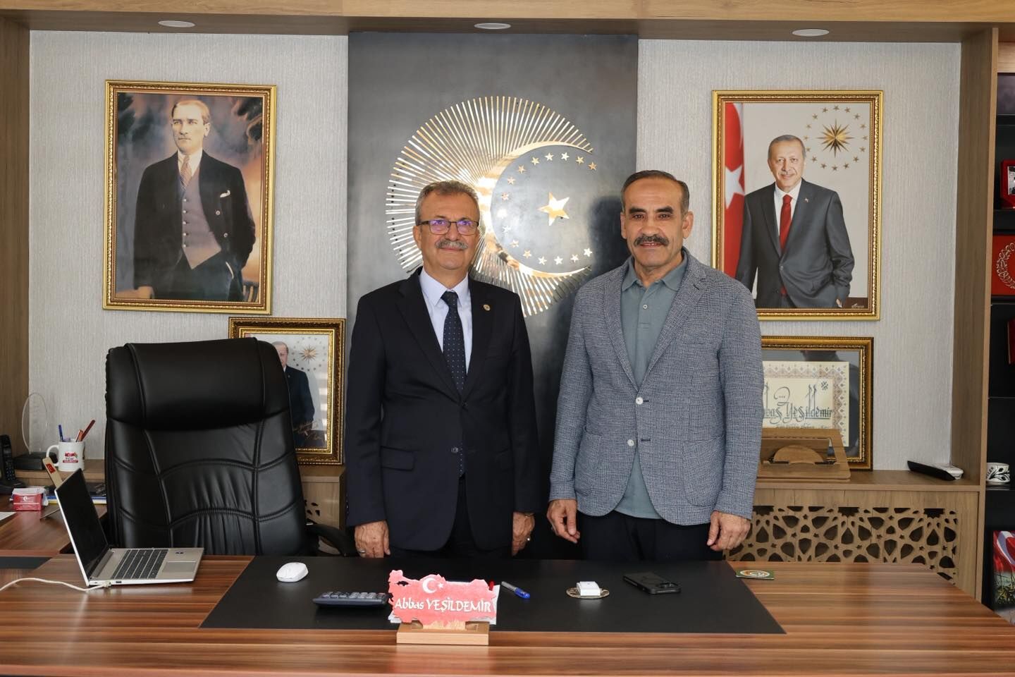 Ellek Belediyesi Abbas Yeşildemir Diyanet Sen Ziyaret