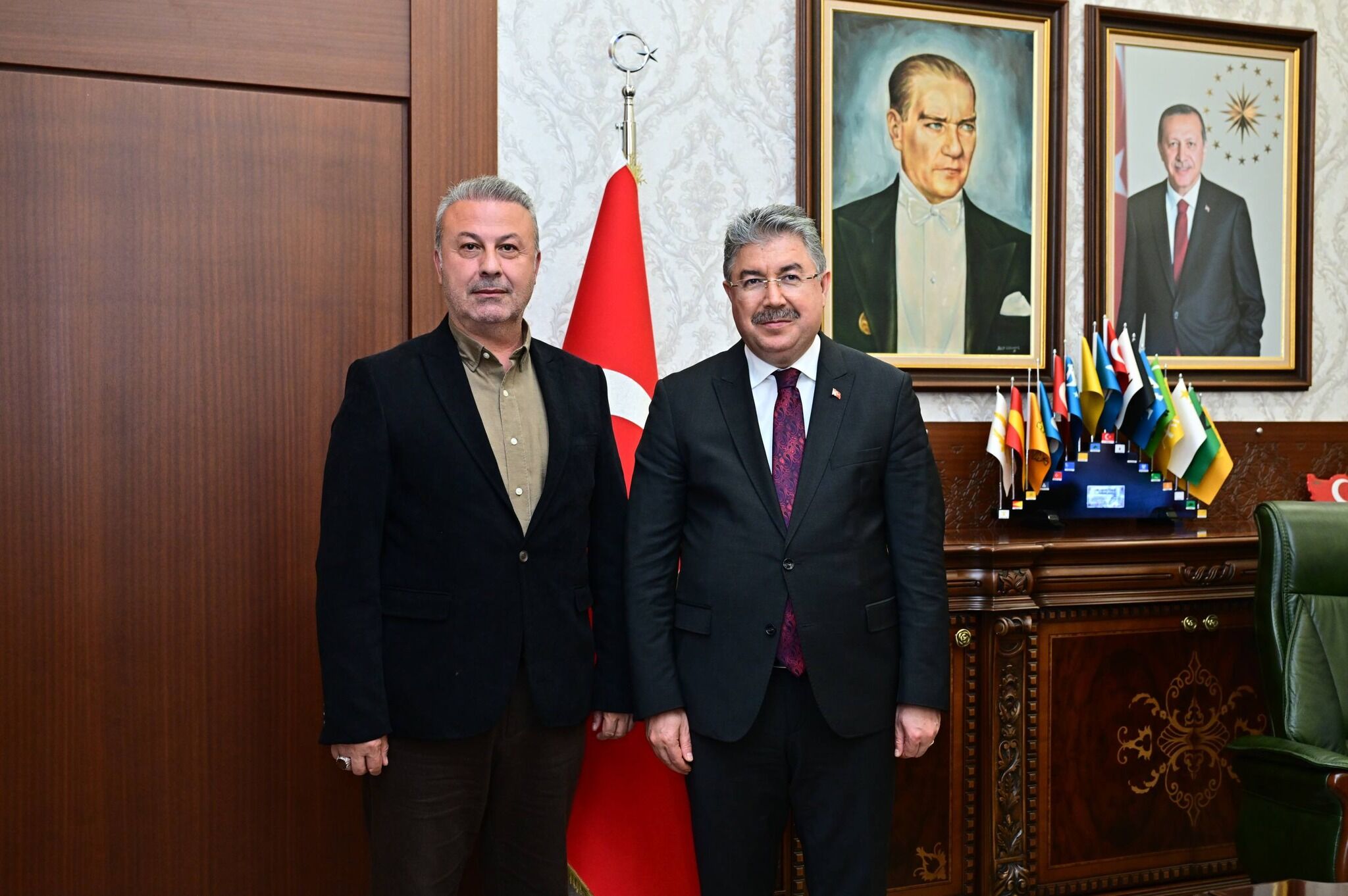 Gazetecilerden Vali Yılmaz’a Ziyaret (3)