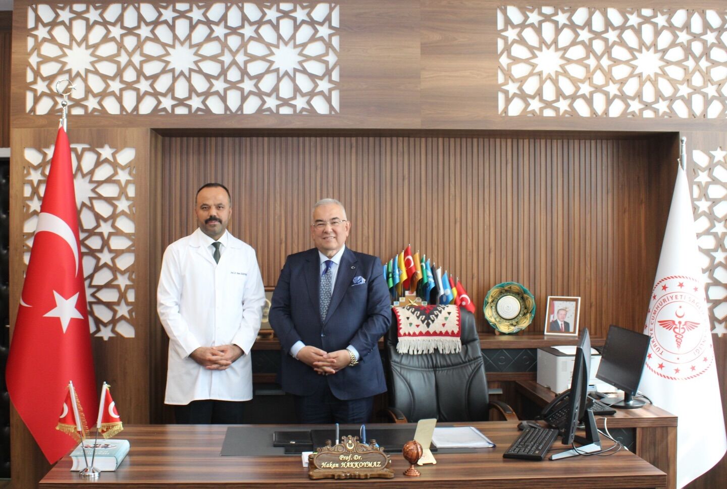 Gerek’ten Başhekim Hakkoymaz'a Ziyaret (3)