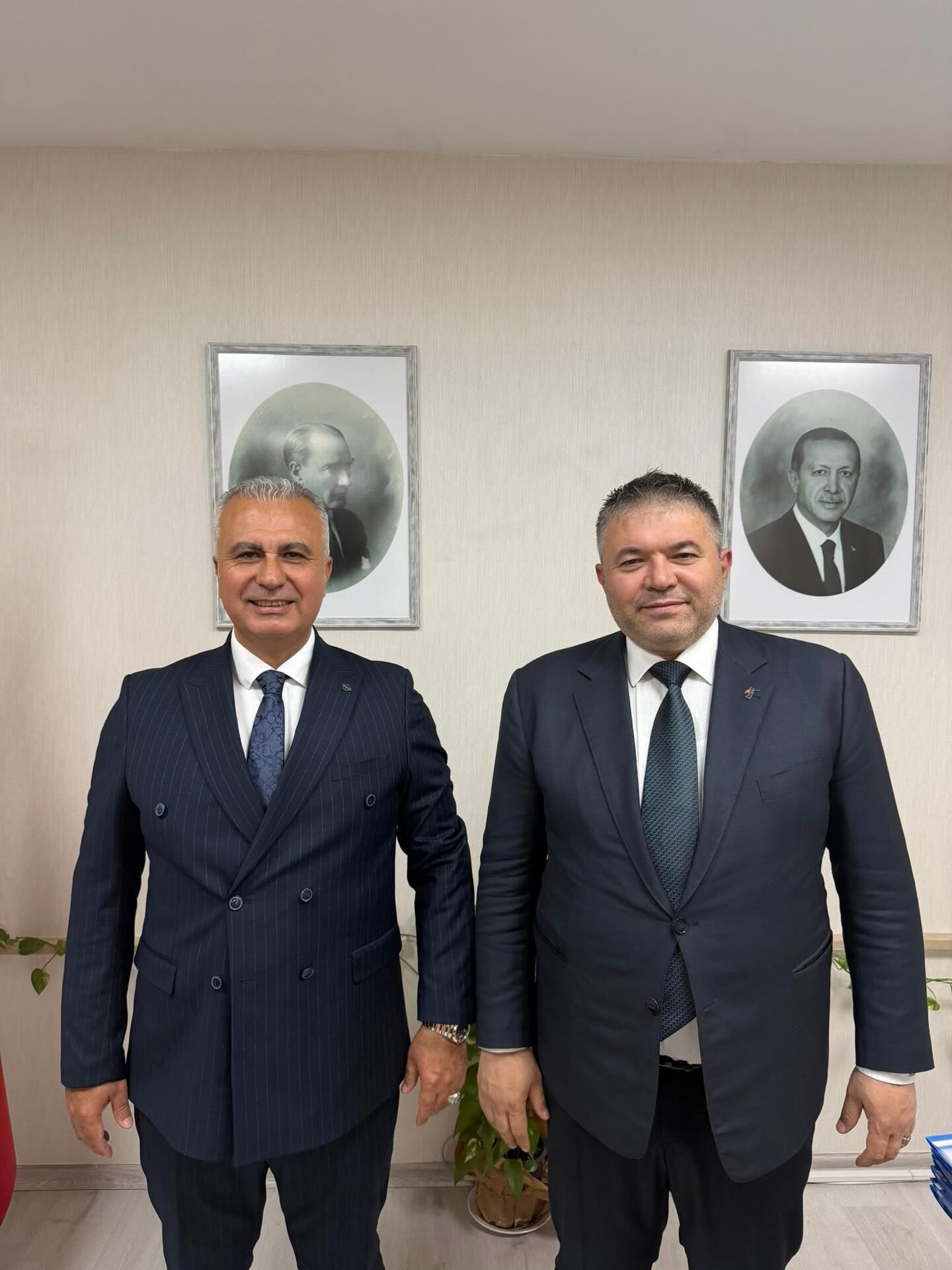 Hatay İl Tarım Ve Orman Müdürü Abdurrahman Türkmen Aile Ve Sosyal Hizmletler İl Müdürü Tolga Nacar