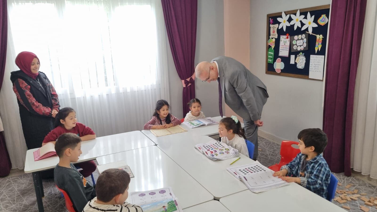 İl Müftüsü Taşcı Minik Öğrencilerle Buluştu (2)