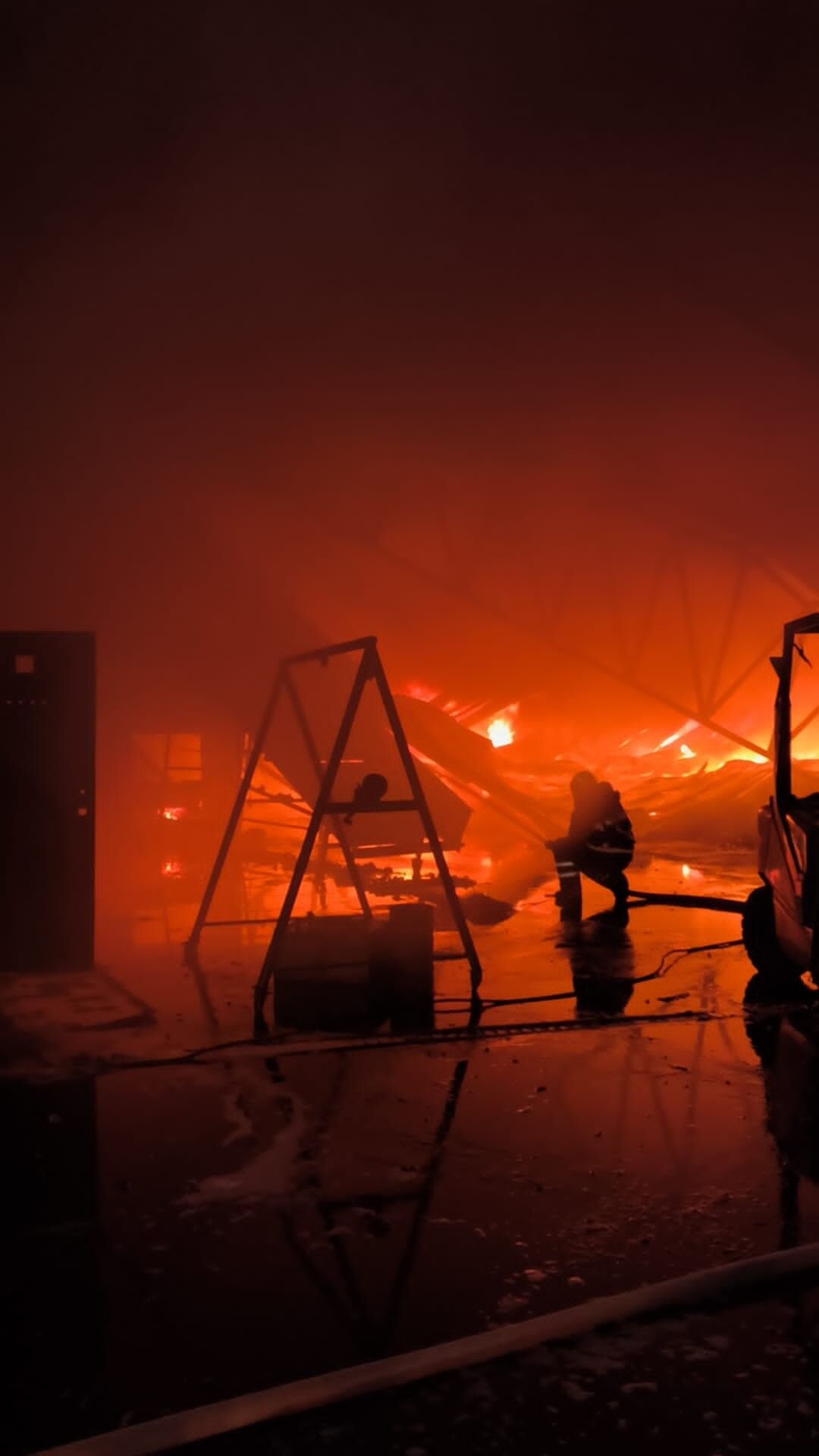 Kadirli Osb'de Gece Saatlerinde Paniğe Neden Oldu (1)
