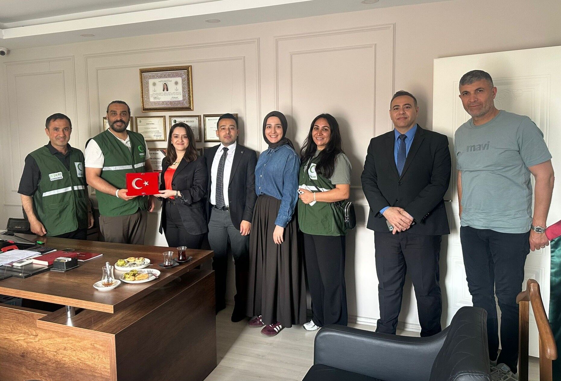 Kadirli Yeşilay’dan Destek Teşekkürü