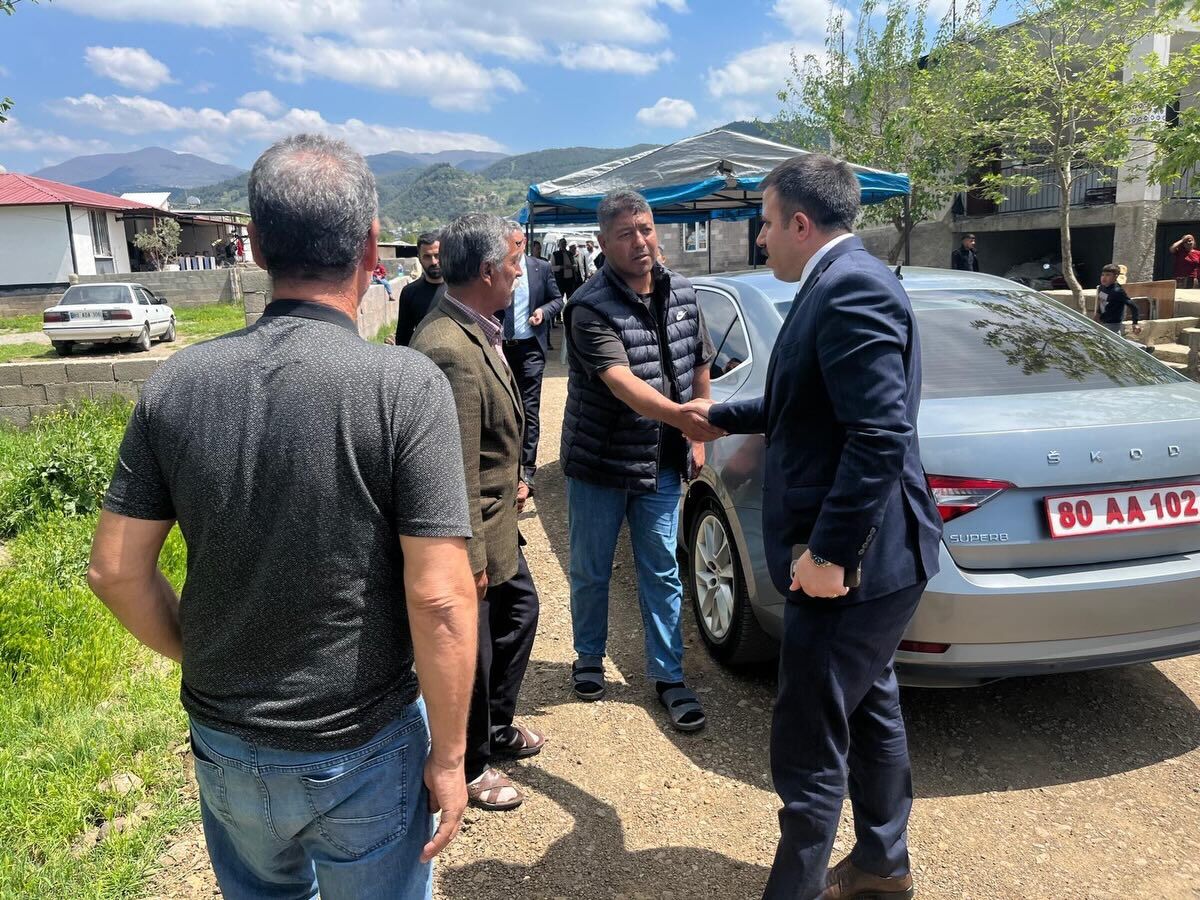 Kaymakamdan Acılı Aileye Destek (3)