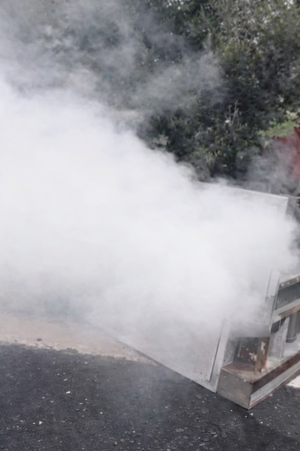 Mikser Sürücüsü Facianın Önünde