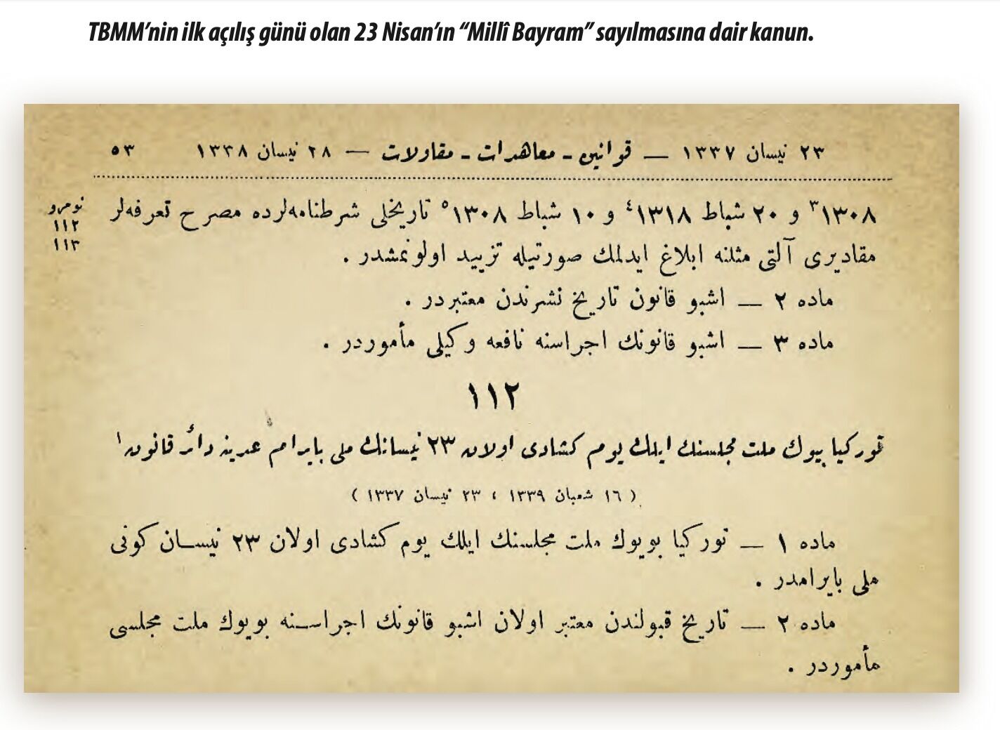 Milli Egemenliğin Sembolü 23 Nisan’ın Tarihi Yolculuğu (4)