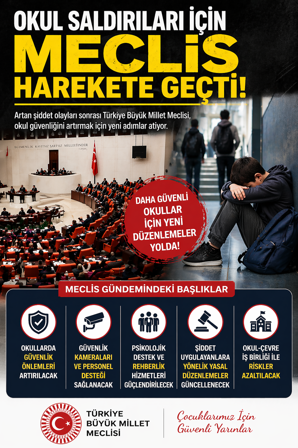 Okul Saldırıları İçin Meclis Harekete Geçti 2